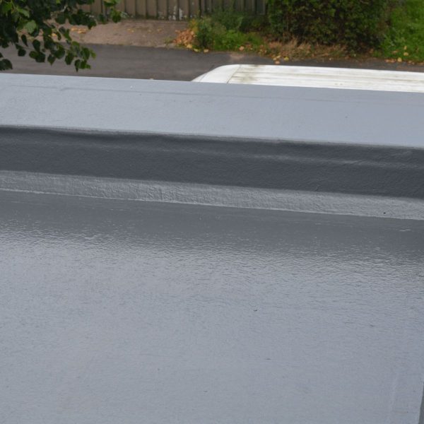 fibreglass roof grey