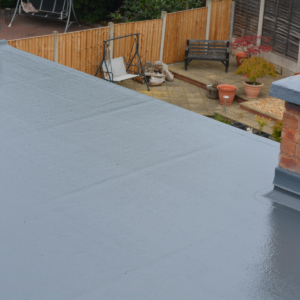 fibreglass resin roof