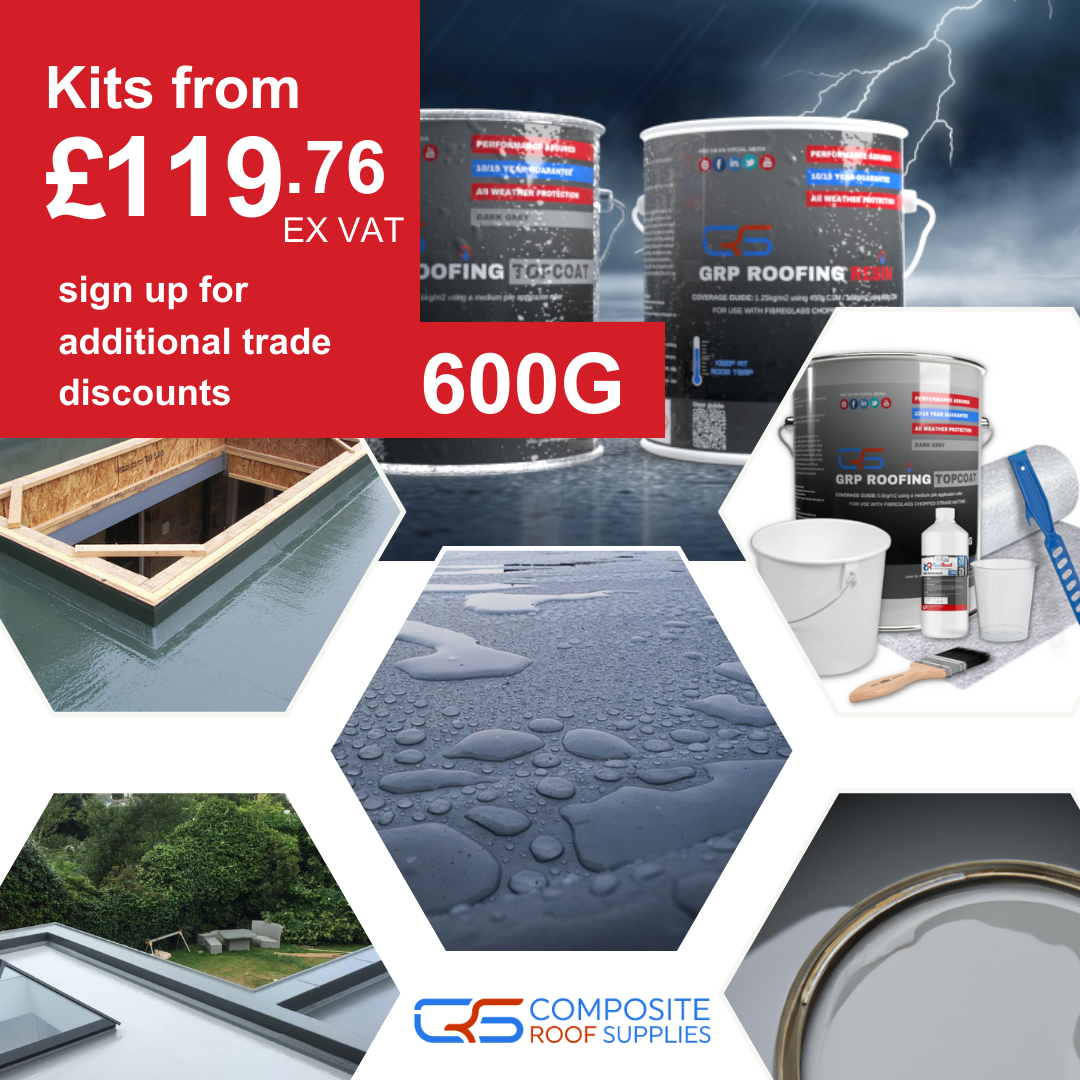 GRP Roofing Kits 600g