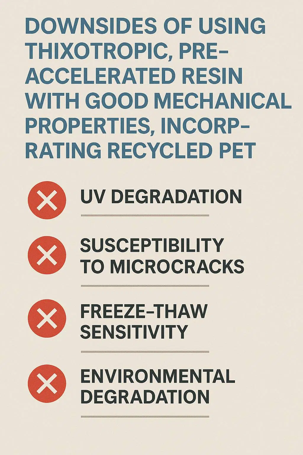 infographic summarizing the key downsides. infographic summarizing the key downsides.