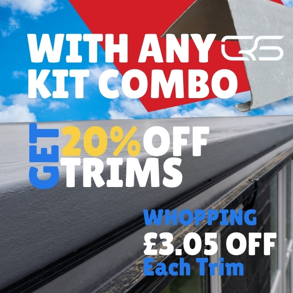 20% of fibreglass roofing trims