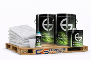 GRP Roofing Kit – Overlay for Felt, GRP & Bitumen Roofs